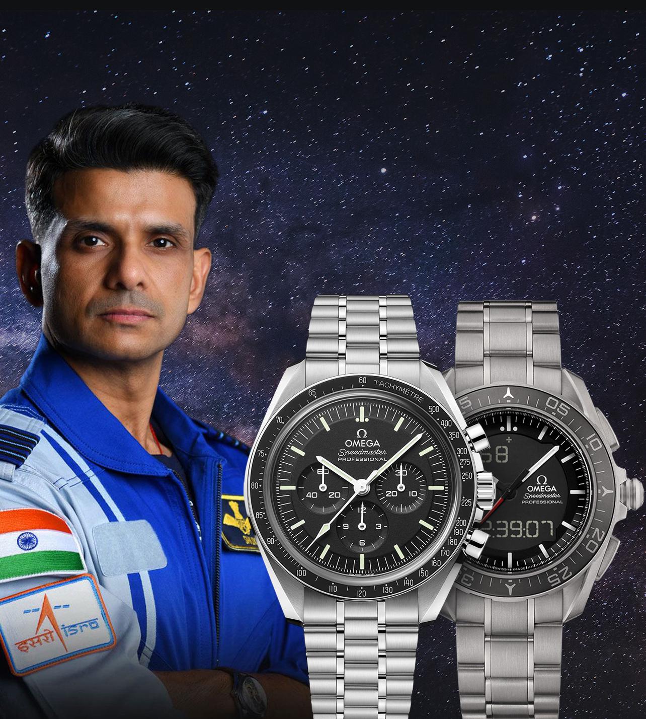 Shubhanshu Shukla: From Fighter Cockpit To Low Earth Orbit—With Omega On His Wrist