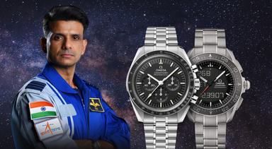 Shubhanshu Shukla: From Fighter Cockpit To Low Earth Orbit—With Omega On His Wrist