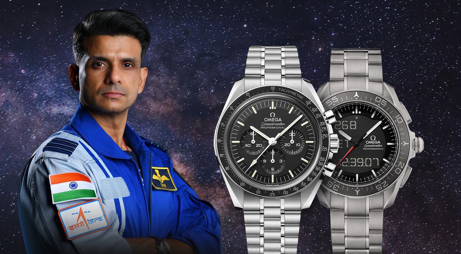 Shubhanshu Shukla: From Fighter Cockpit To Low Earth Orbit—With Omega On His Wrist
