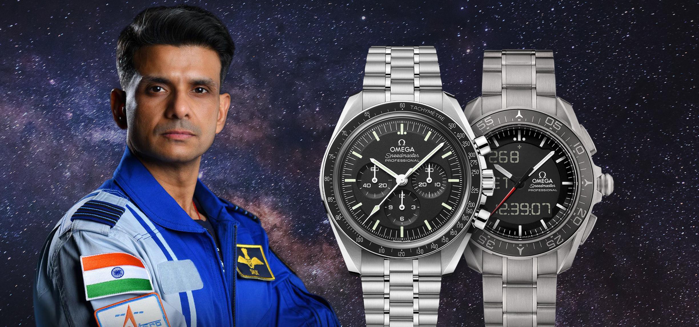 Shubhanshu Shukla: From Fighter Cockpit To Low Earth Orbit—With Omega On His Wrist