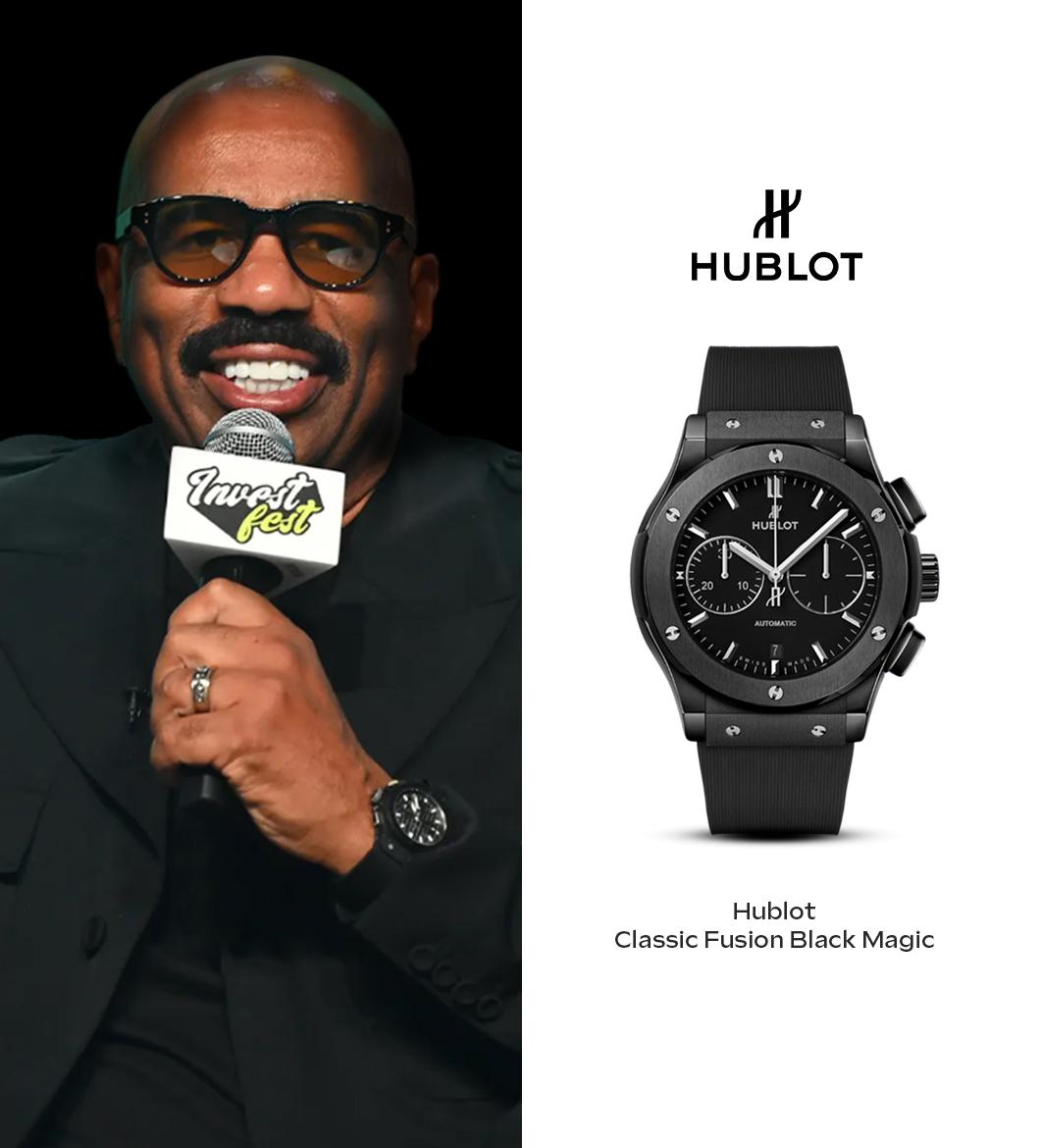 Steve Harvey\'s watch collection