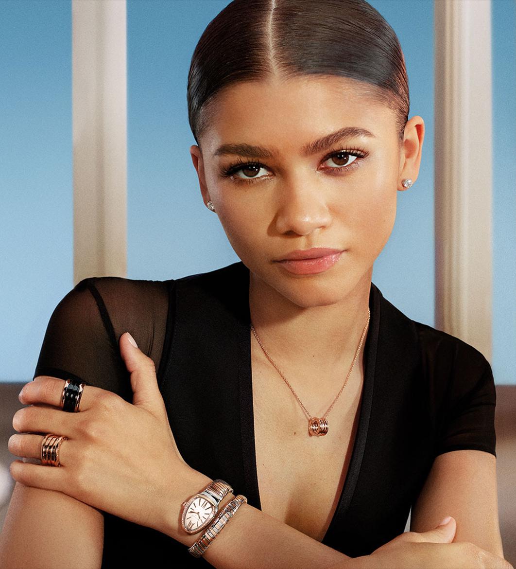 Zendaya in Bulgari Serpenti
