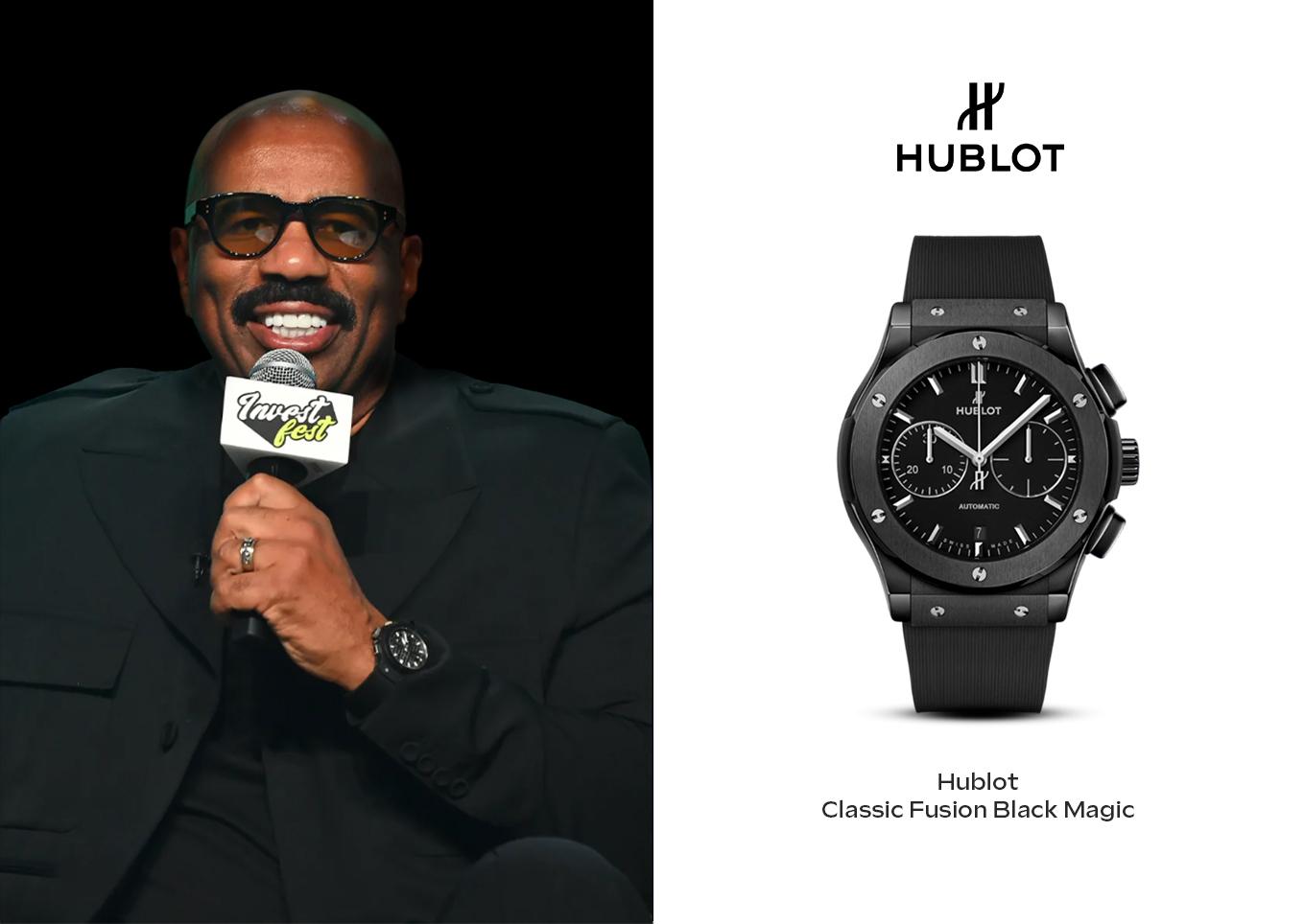 Steve Harvey\'s watch collection