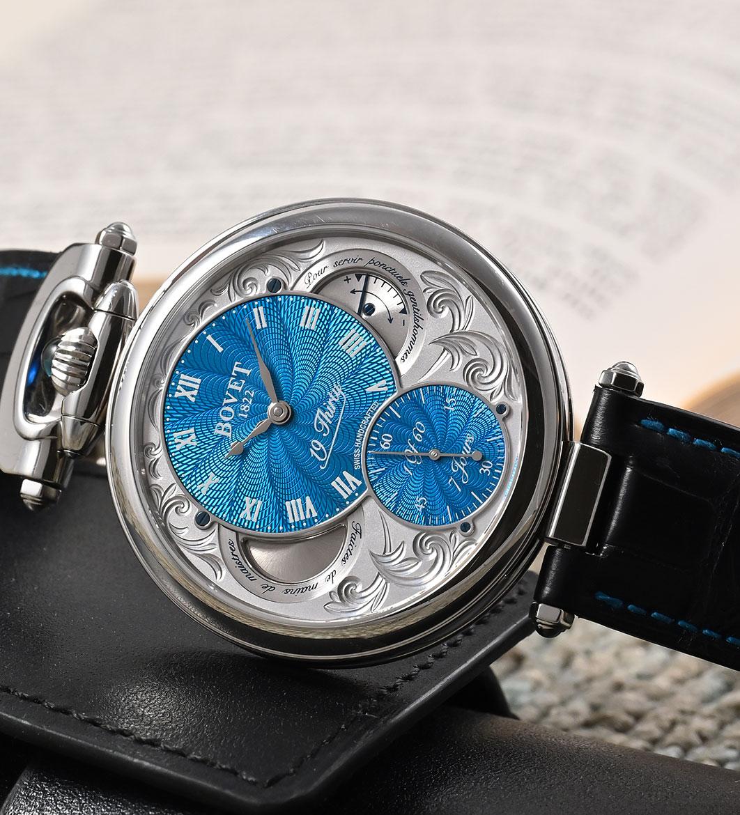 Bovet watches at second movement