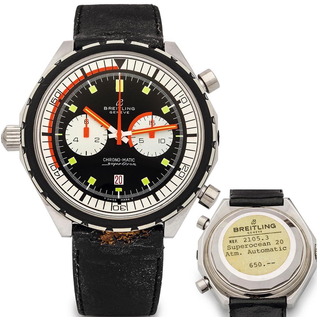 Breitling Superocean vintage chronograph