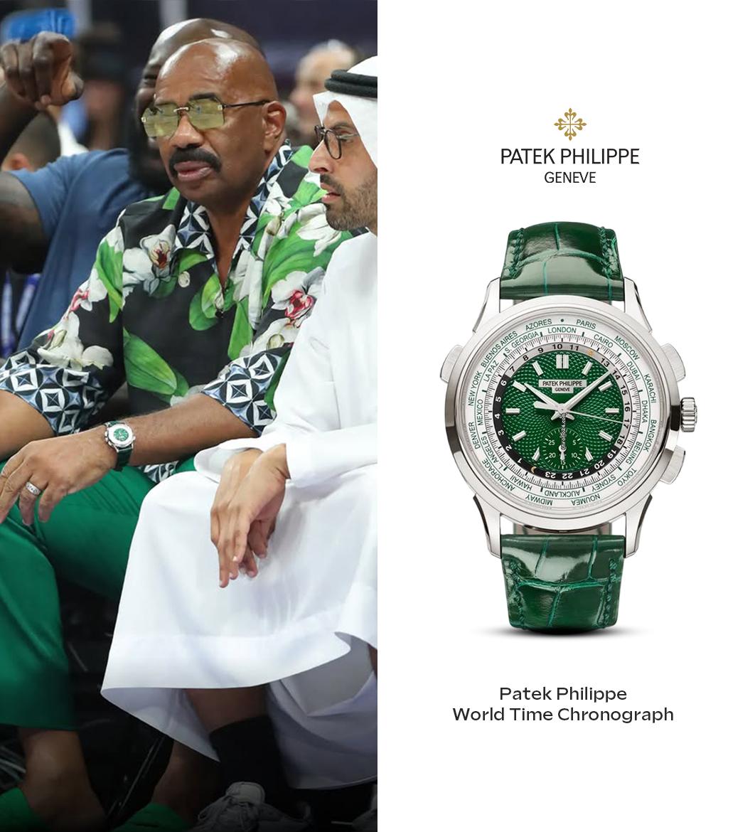 Steve Harvey\'s watch collection