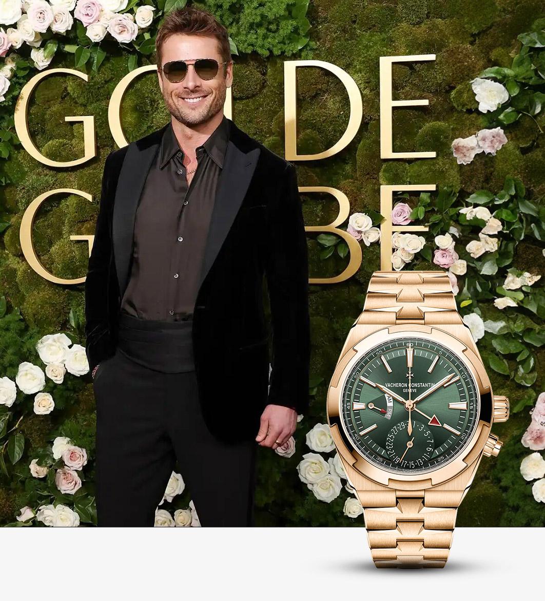 Glen Powell in Vacheron Constantin