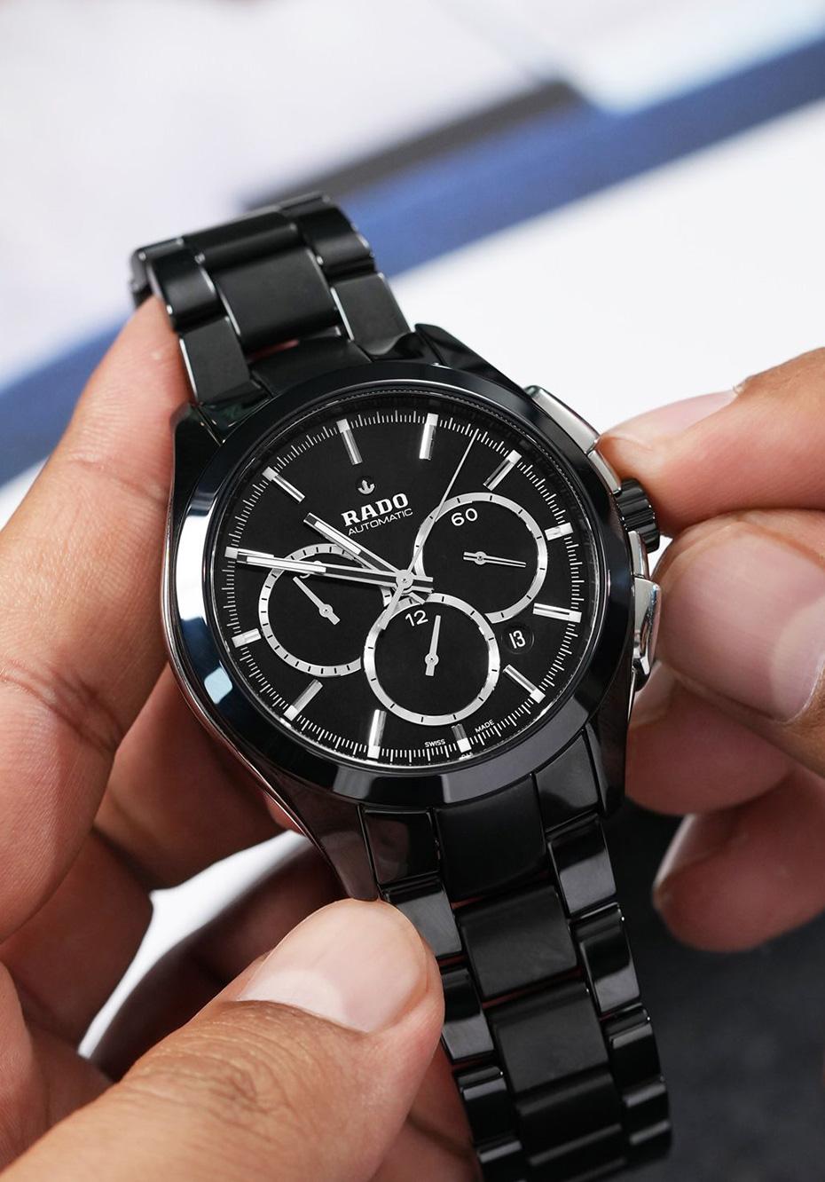 Ceramic has become increasingly prominent within contemporary luxury watchmaking, particularly in sports and high-technology collections.