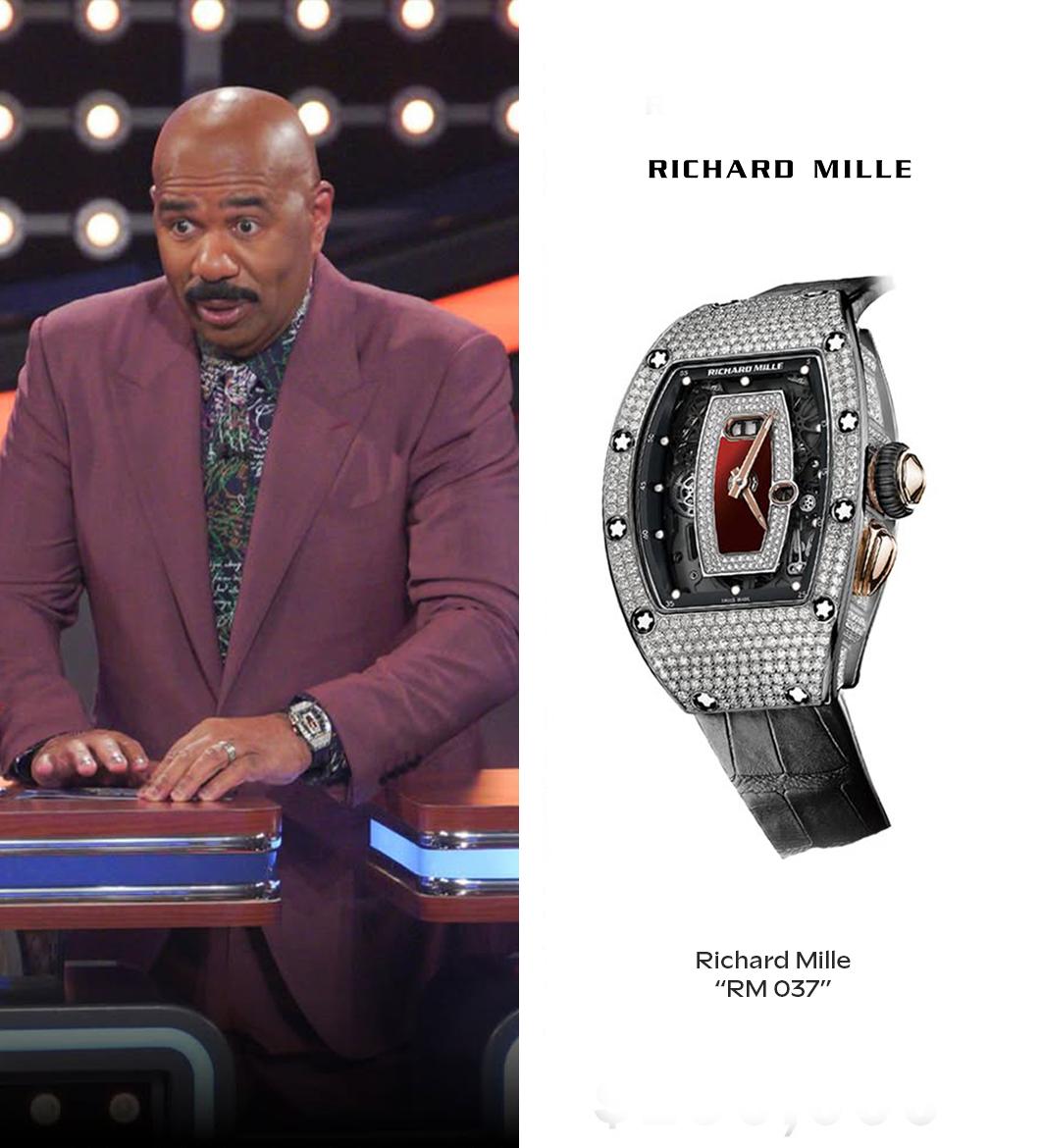 Steve Harvey\'s watch collection