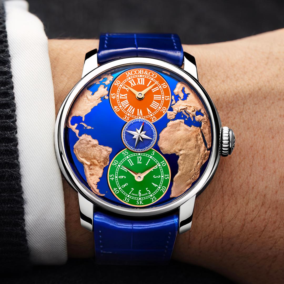 Jacob & Co. The World Is Yours Dual Time Zone Salman Khan