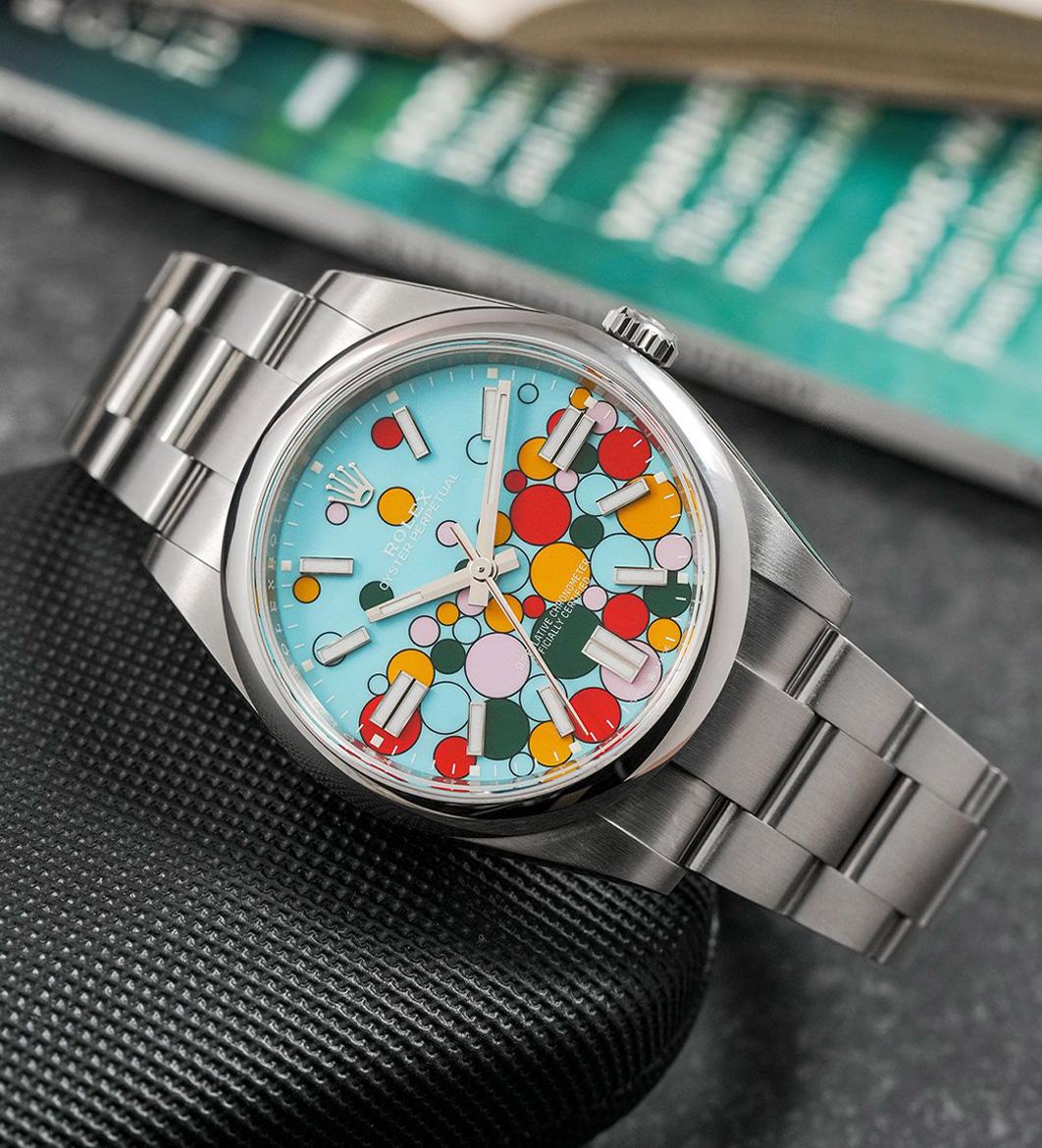 Rolex Oyster Perpetual 124300 wrist shot