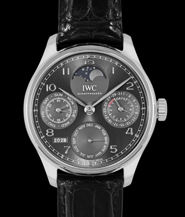 Classic Portugieser elegance, elevated by the complexity of a perpetual calendar