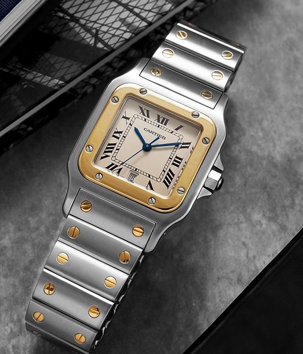 The Cartier Santos has long been a symbol of timeless elegance. Its square case, signature screws, and balanced proportions make it instantly recognisable.