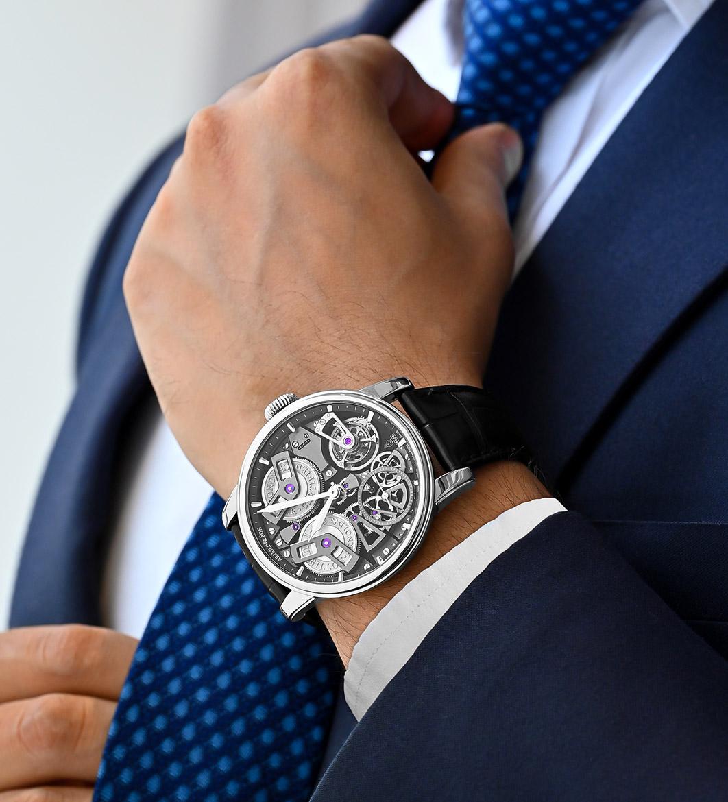 ARNOLD & SON TOURBILLON CHRONO 36 WATCH