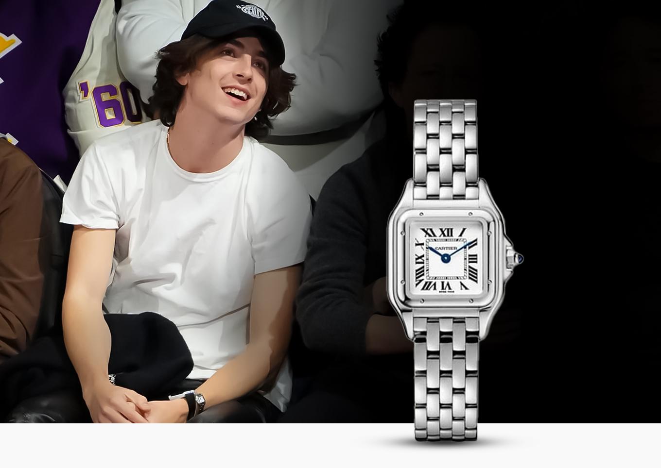 Timothée Chalamet in Cartier