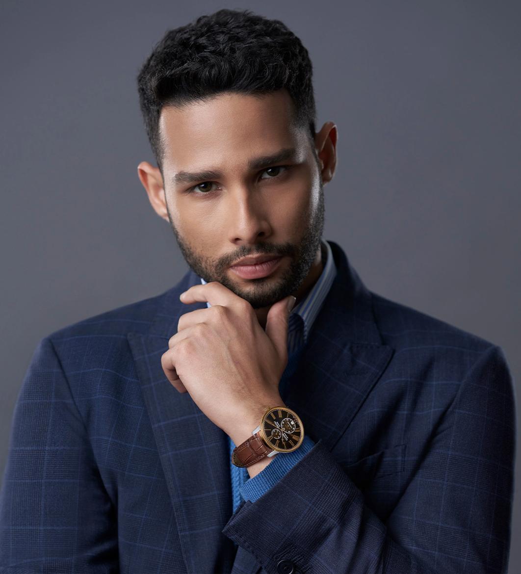 Siddhant Chaturvedi with ULYSSE NARDIN Maxi Marine