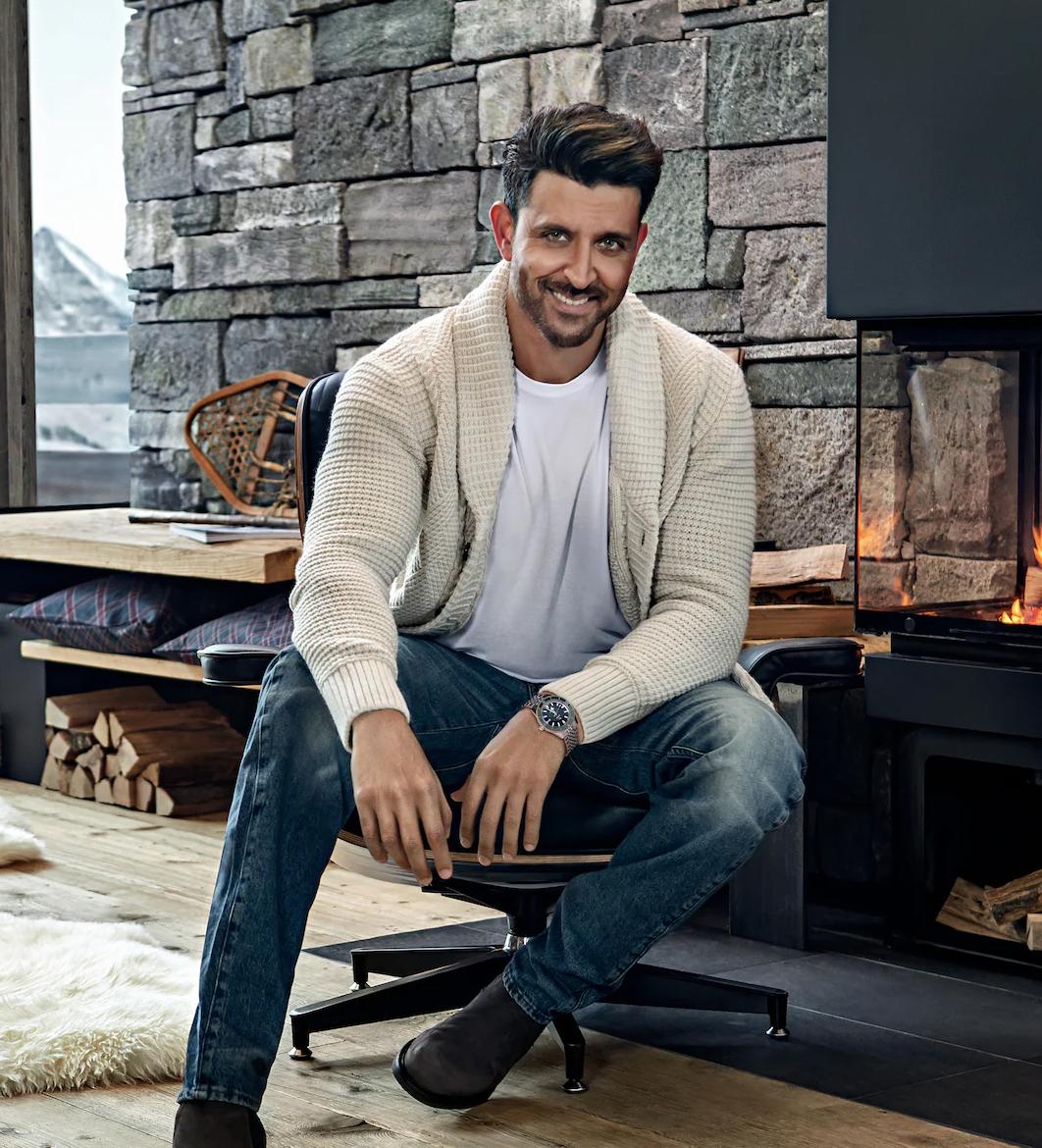 Hrithik Roshan with RADO Captain Cook