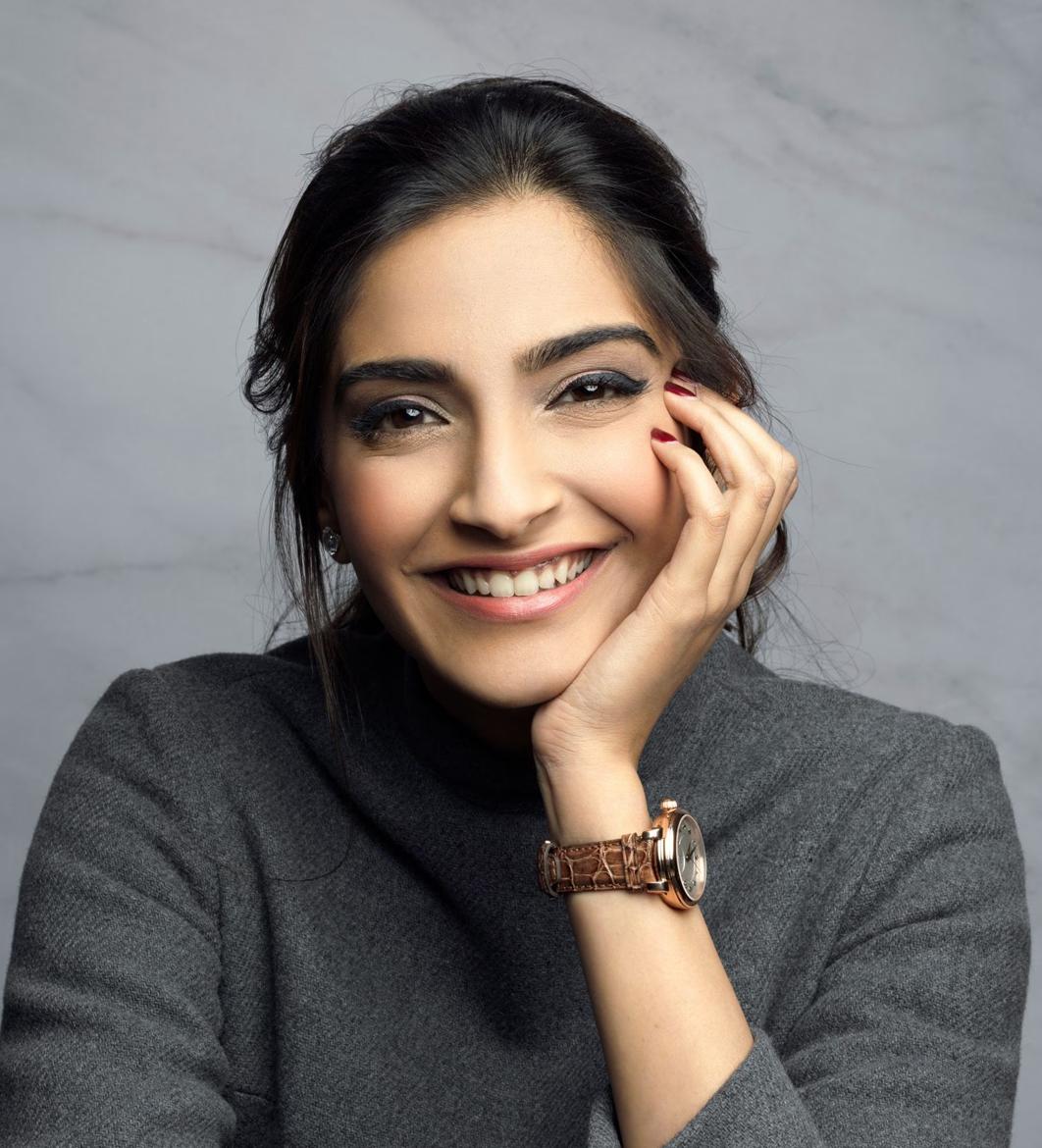 Sonam Kapoor with IWC Portofino