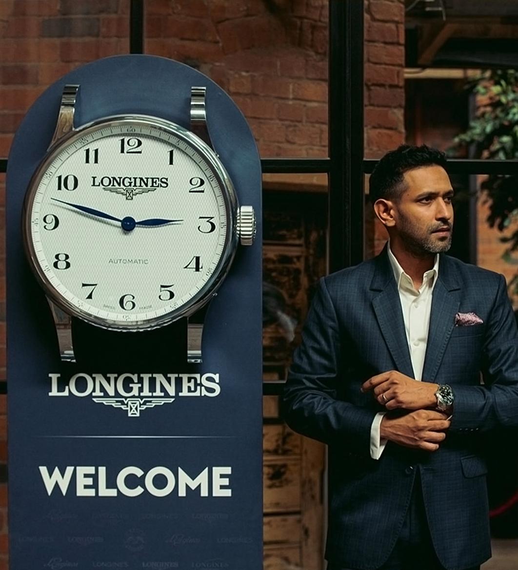 brand ambassador Vikrant Massey & Longines Watch