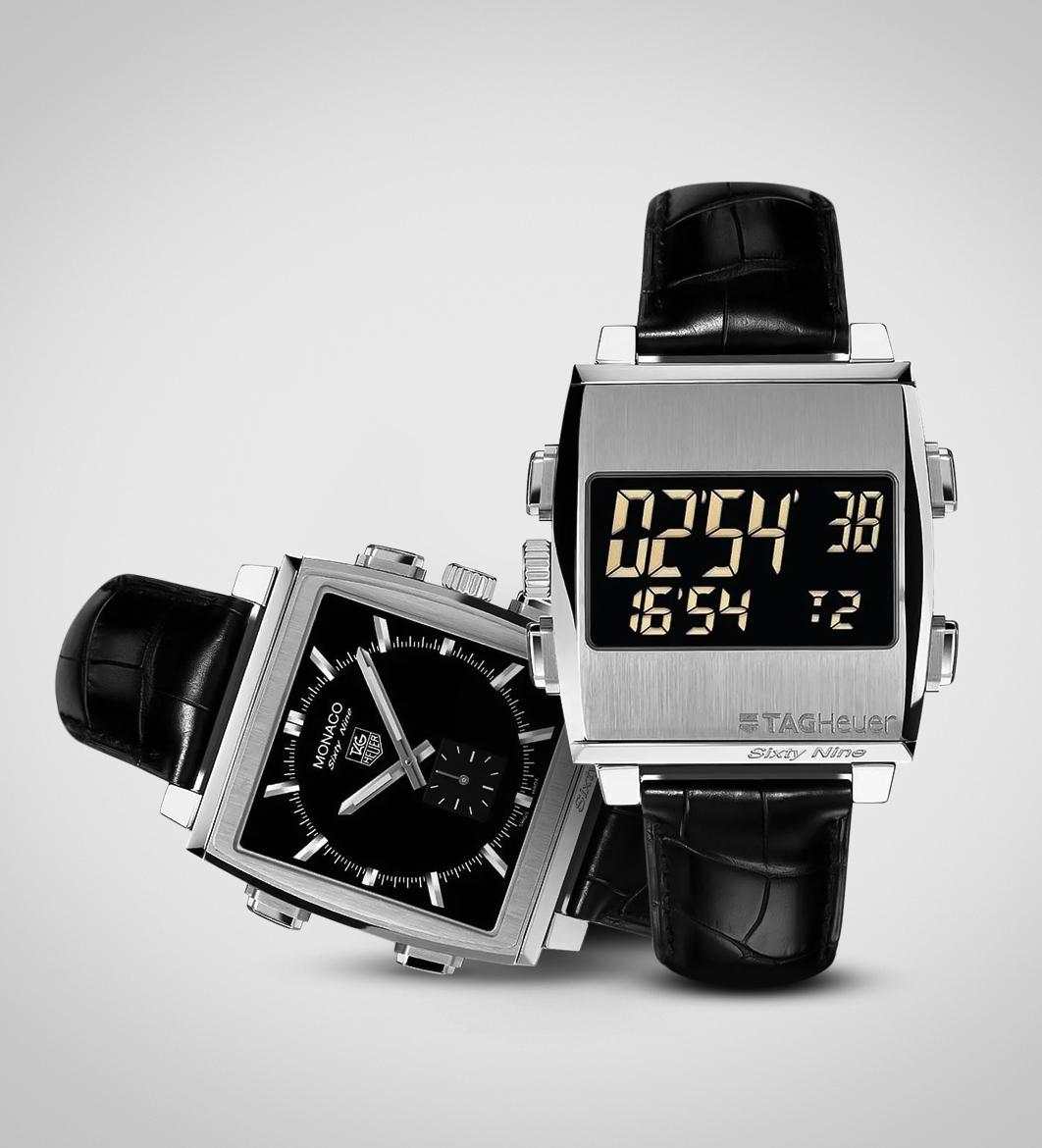 TAG HEUER, MONACO SIXTY NINE , REF. CW9111,bShah Rukh Khan Limited Edition