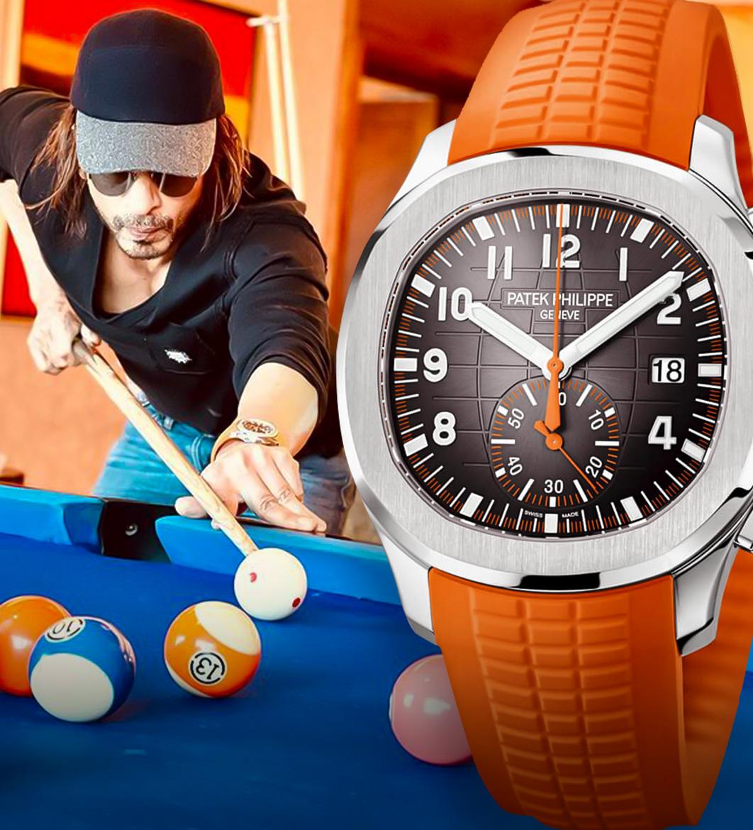 SRK in Patek Philippe Aquanaut