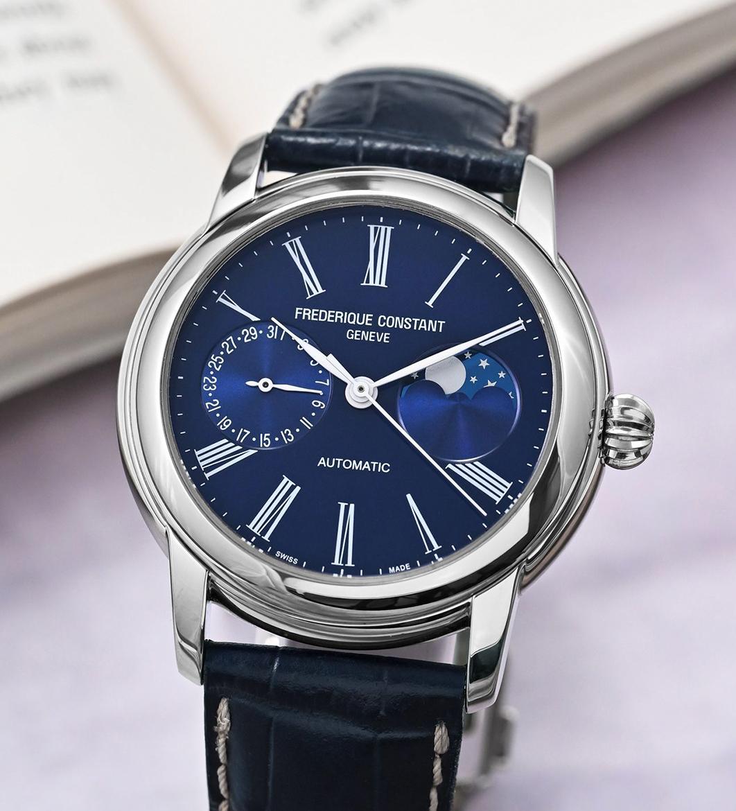Frederique Constant Classic Moon phase watches