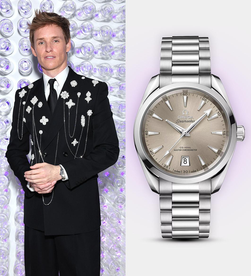 Omega brand ambassador Eddie Redmayne