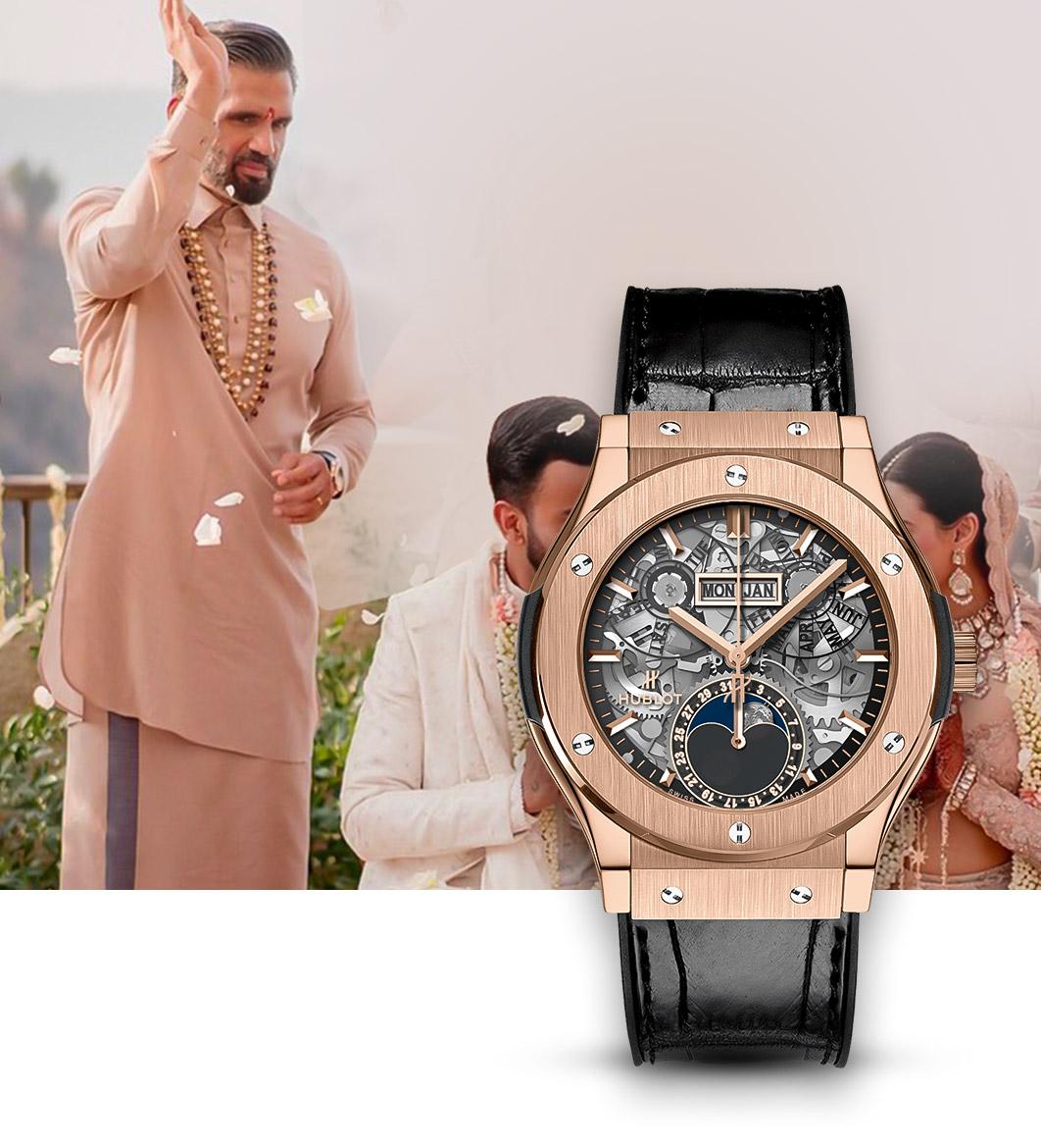 Suniel Shetty in Hublot