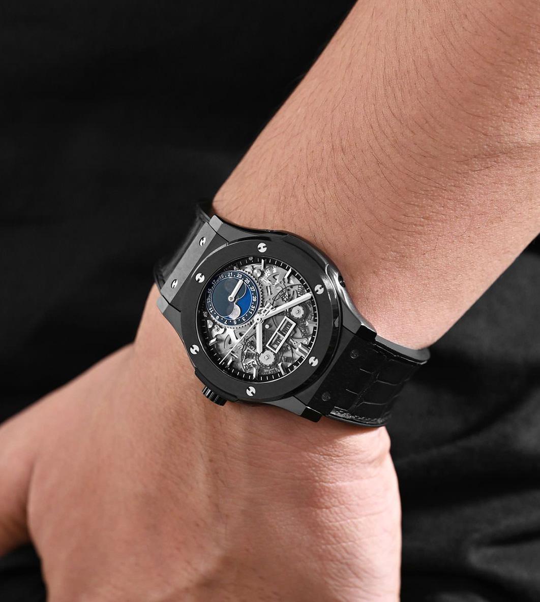 Hublot Aerofusion Moonphase Black Magic
