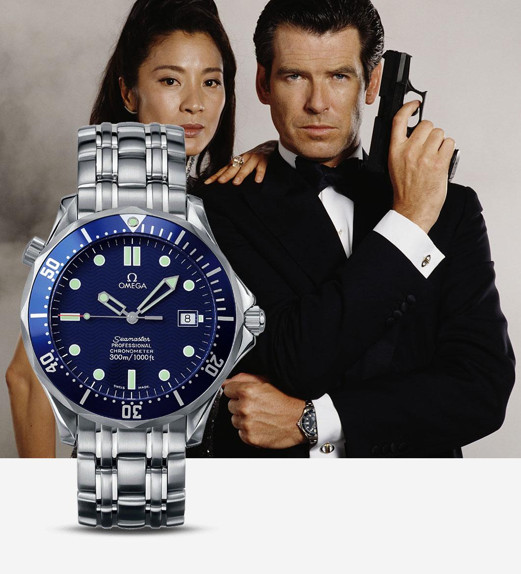 James Bond in Omega watches