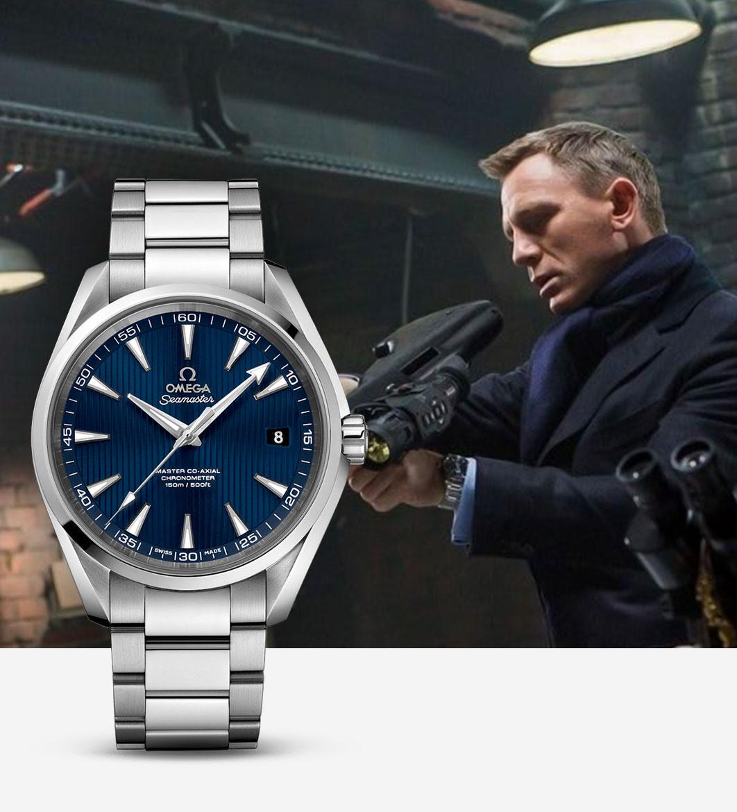 Omega watches worn by Daniel Craig in James Bond