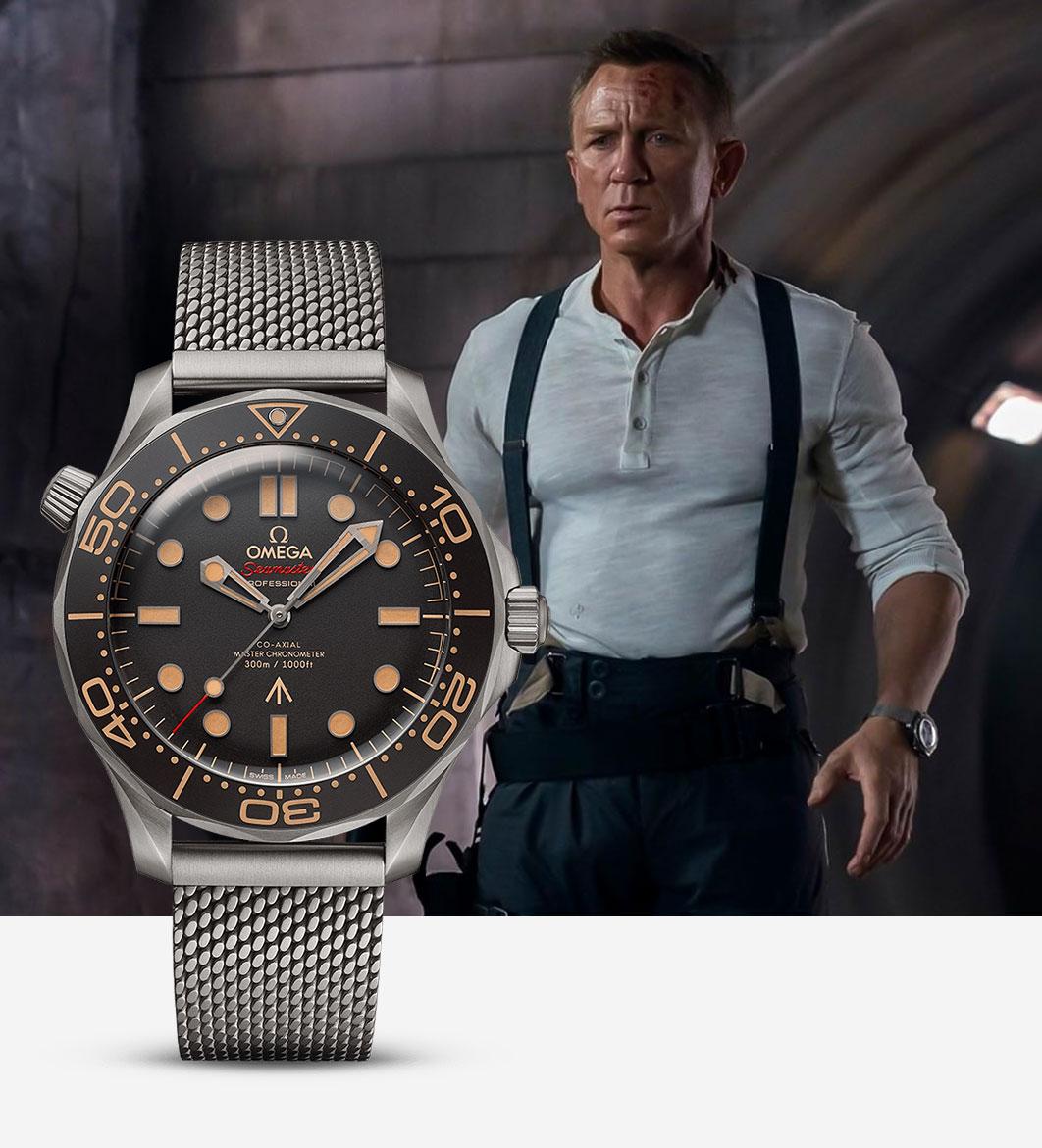 Omega watches worn by Daniel Craig in James Bond