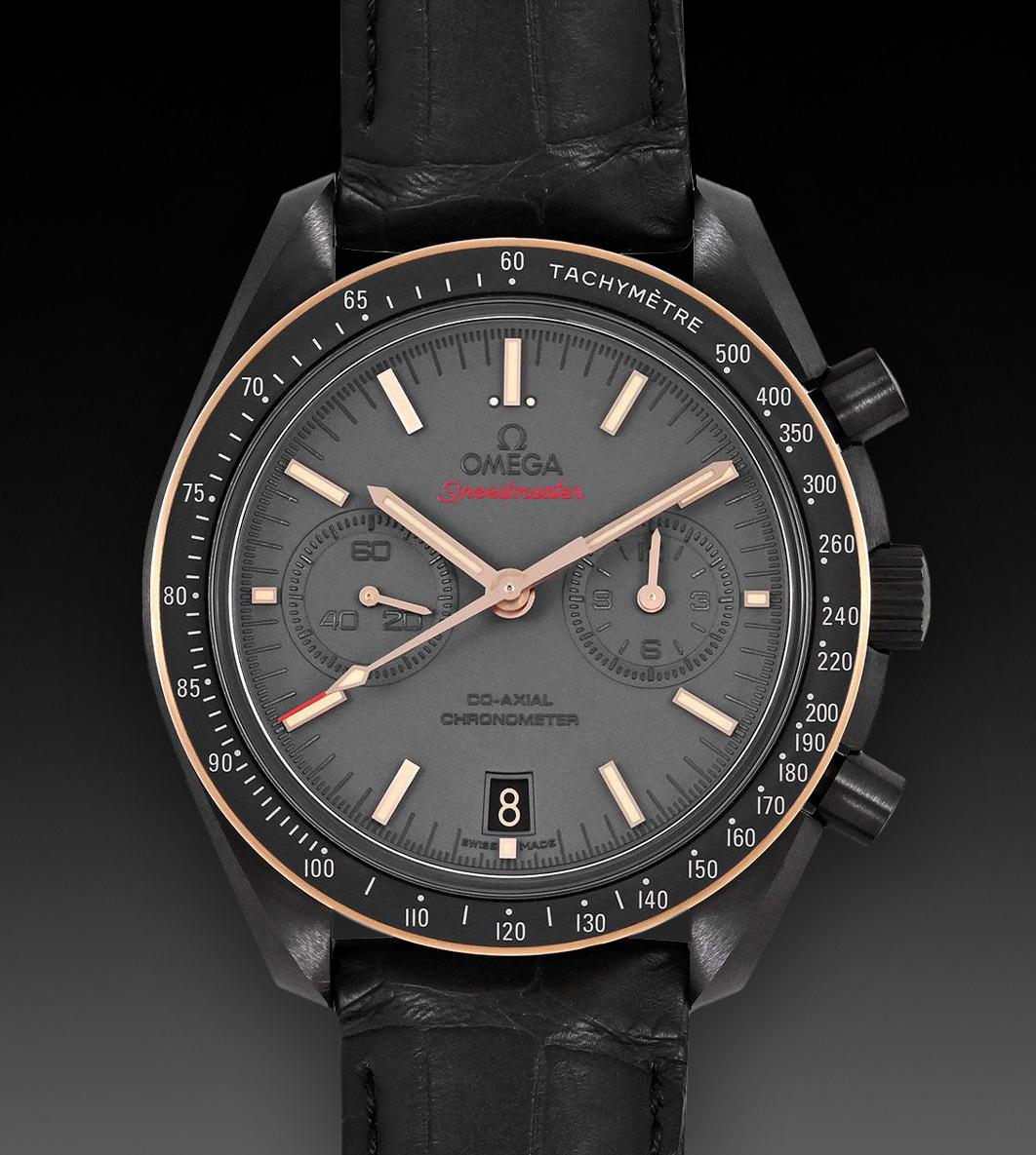 Omega Speedmaster Dark Side of the Moon Sedna Black