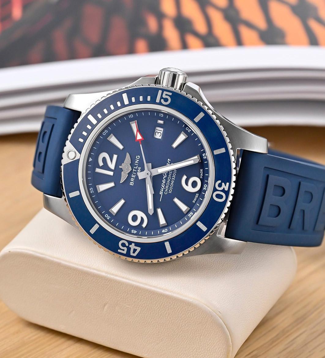 pre-owned Breitling Superocean II A17367D71B1S2