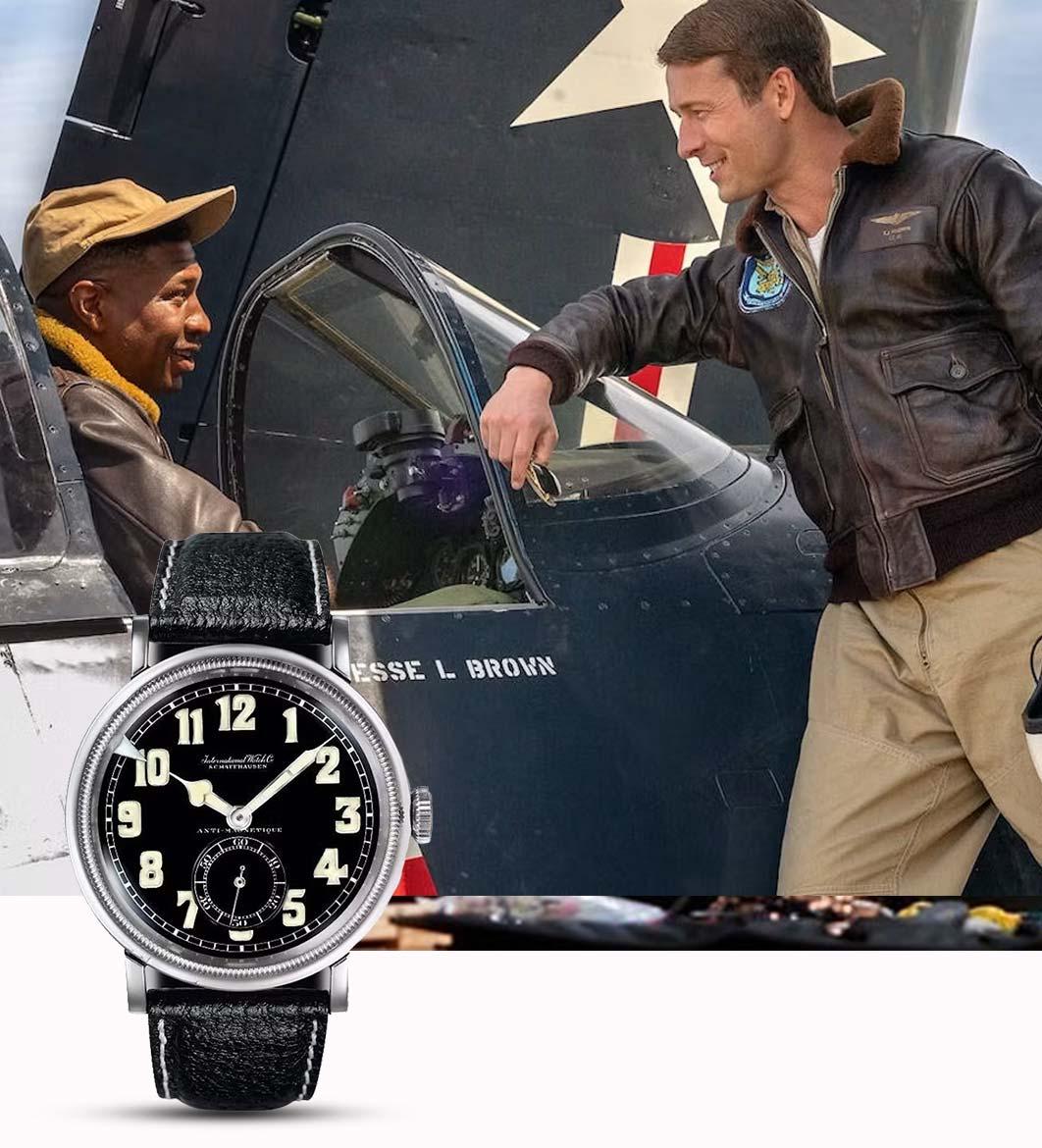 In Devotion, Glen Powell is wearing the Vintage IWC ref. 436 Pilot\'s Watch