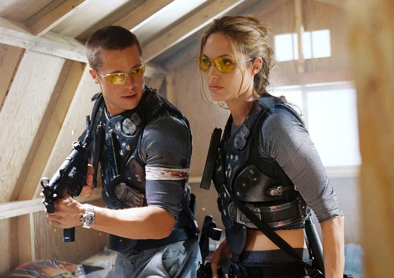 Mr & Mrs Smith, starring Brad Pitt and Angelina Jolie