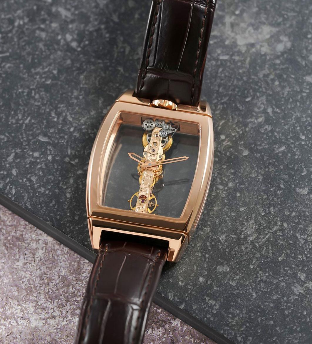 Corum Golden Bridge Classic Rose Gold at Second Movement