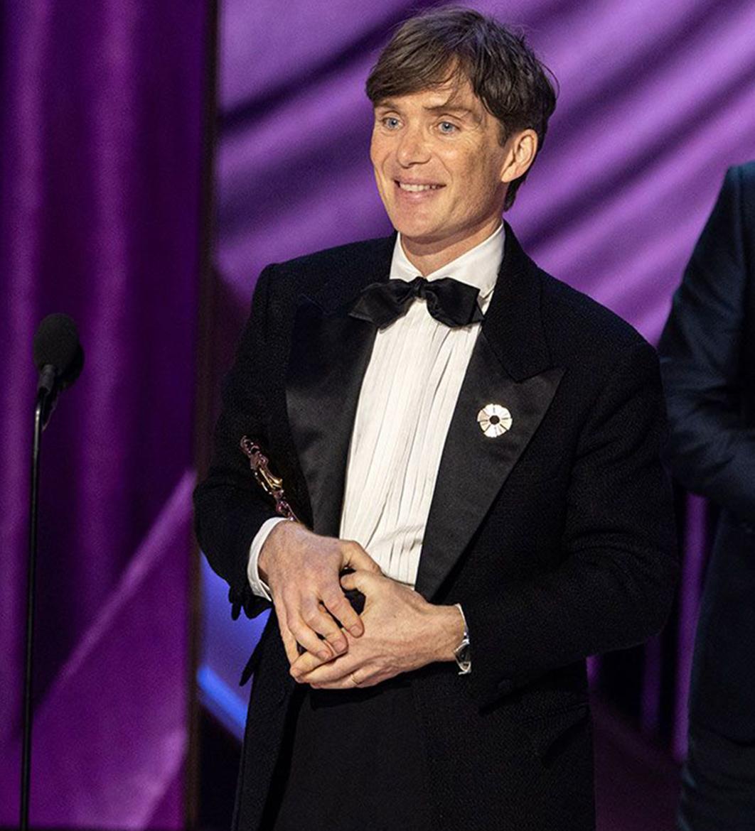 Cillian Murphy won the Best Actor award for Oppenheimer at the 2024 Oscars
