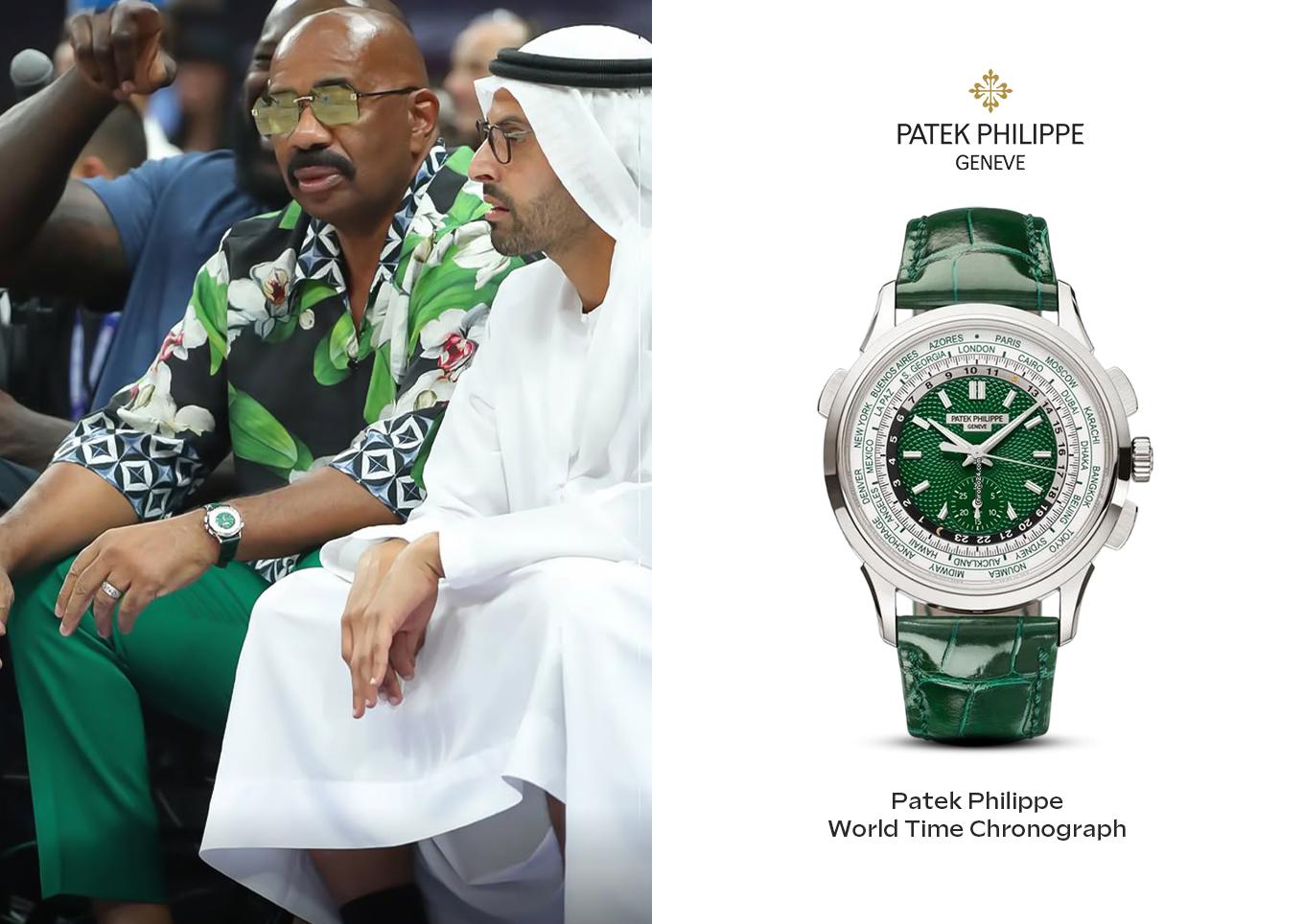 Steve Harvey\'s watch collection
