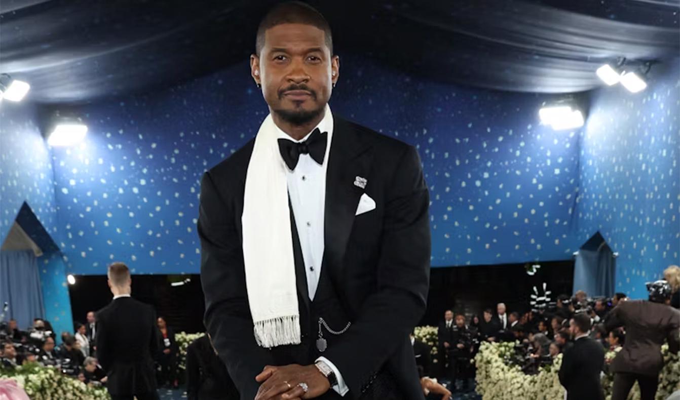 Usher at Met Gala 2025