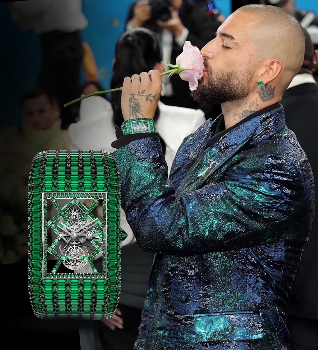 Maluma in Jacob & Co. Billionaire III