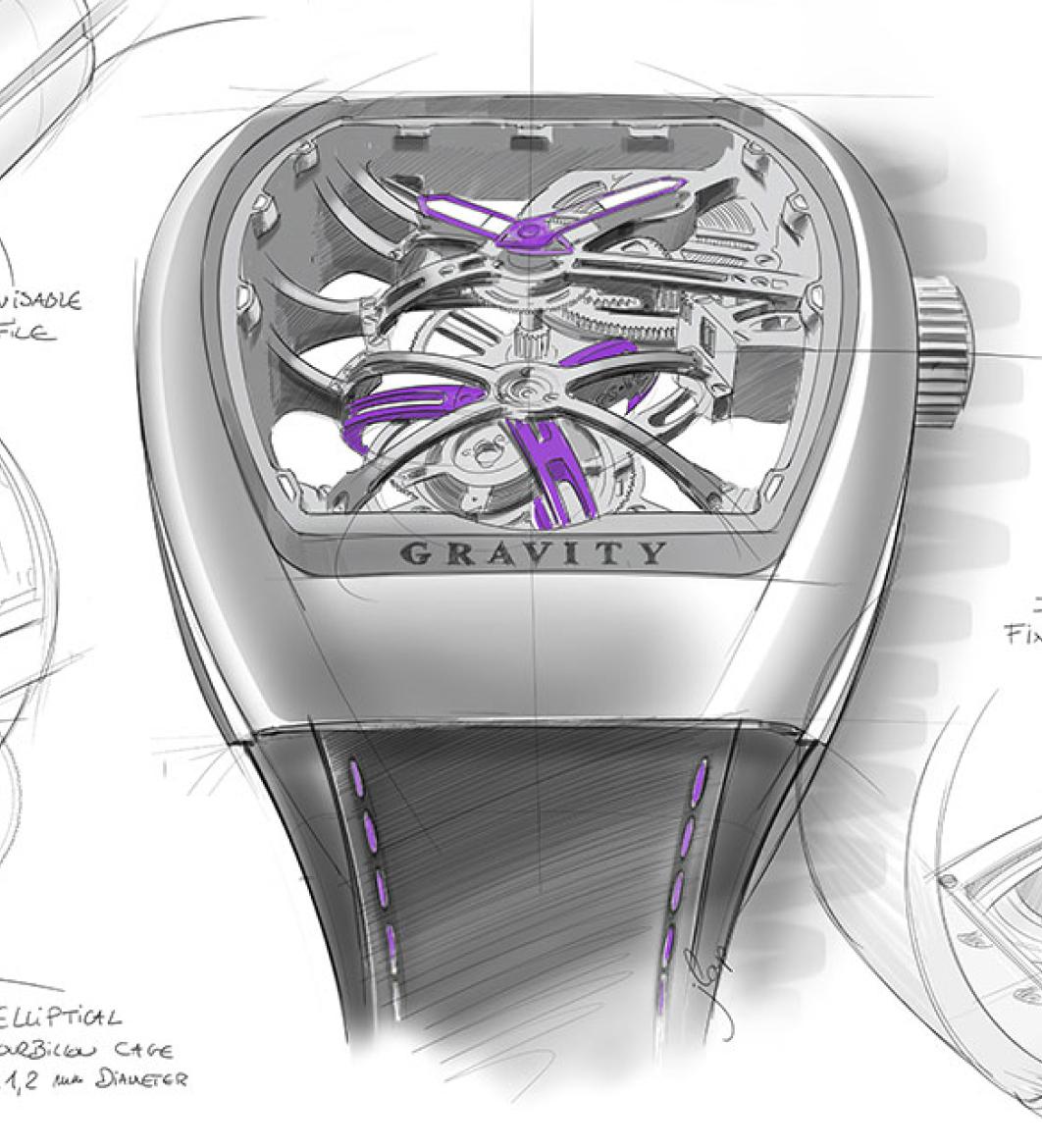 Franck Muller Vanguard sketch