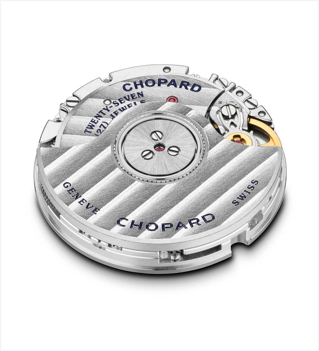 Chopard’s in-house mechanical movement, 09.01-C