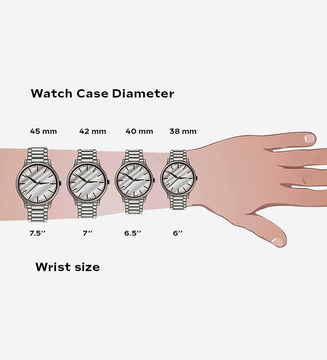 watch size selection for wrist