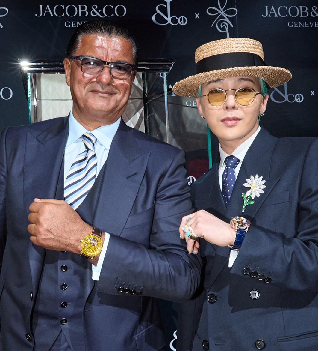 G-Dragon with Jacob Arabo