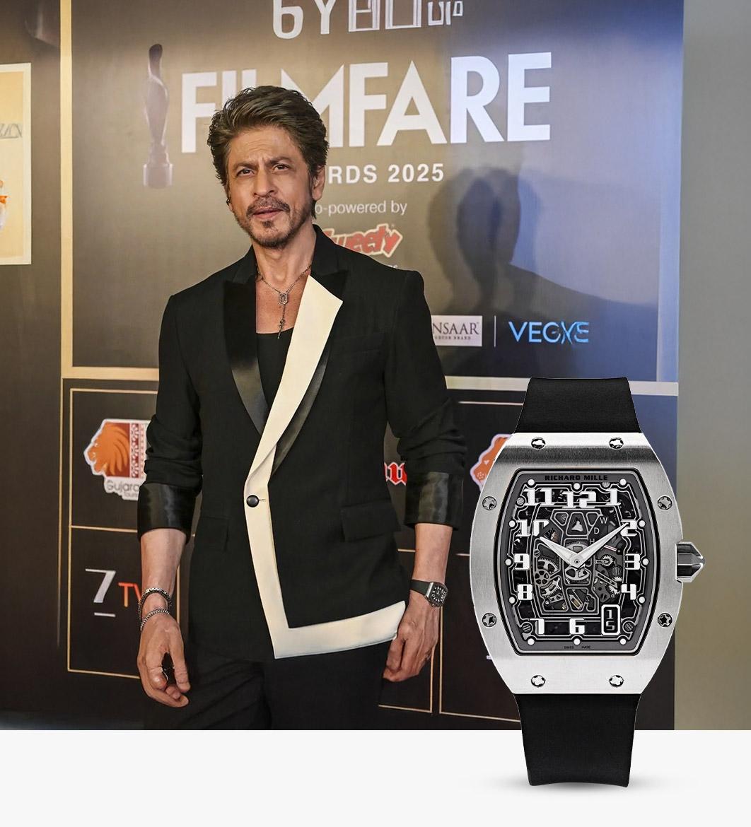 Richard Mille RM 67-01 extra flat watch Shah Rukh Khan Filmfare Awards