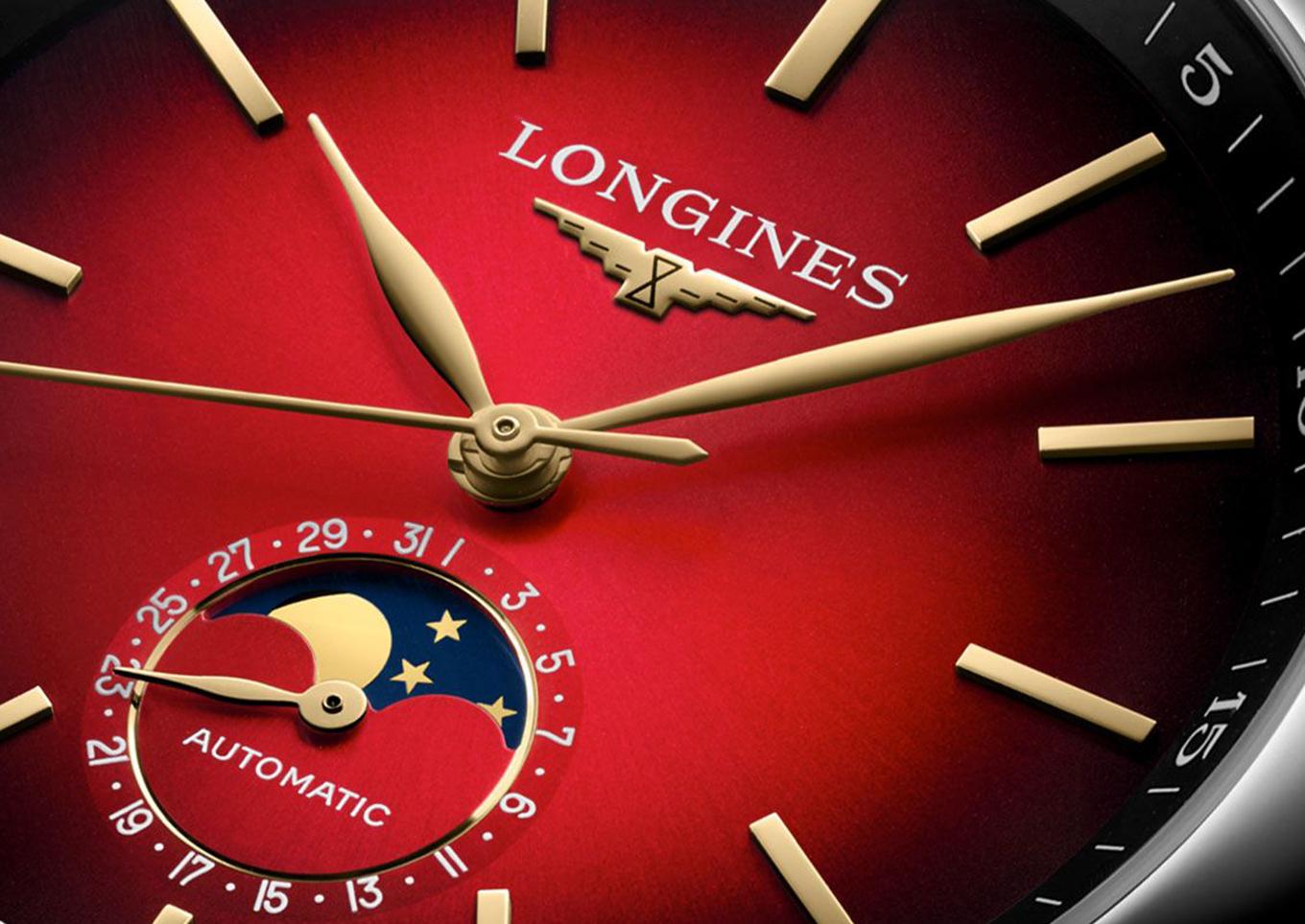Longines winged hourglass