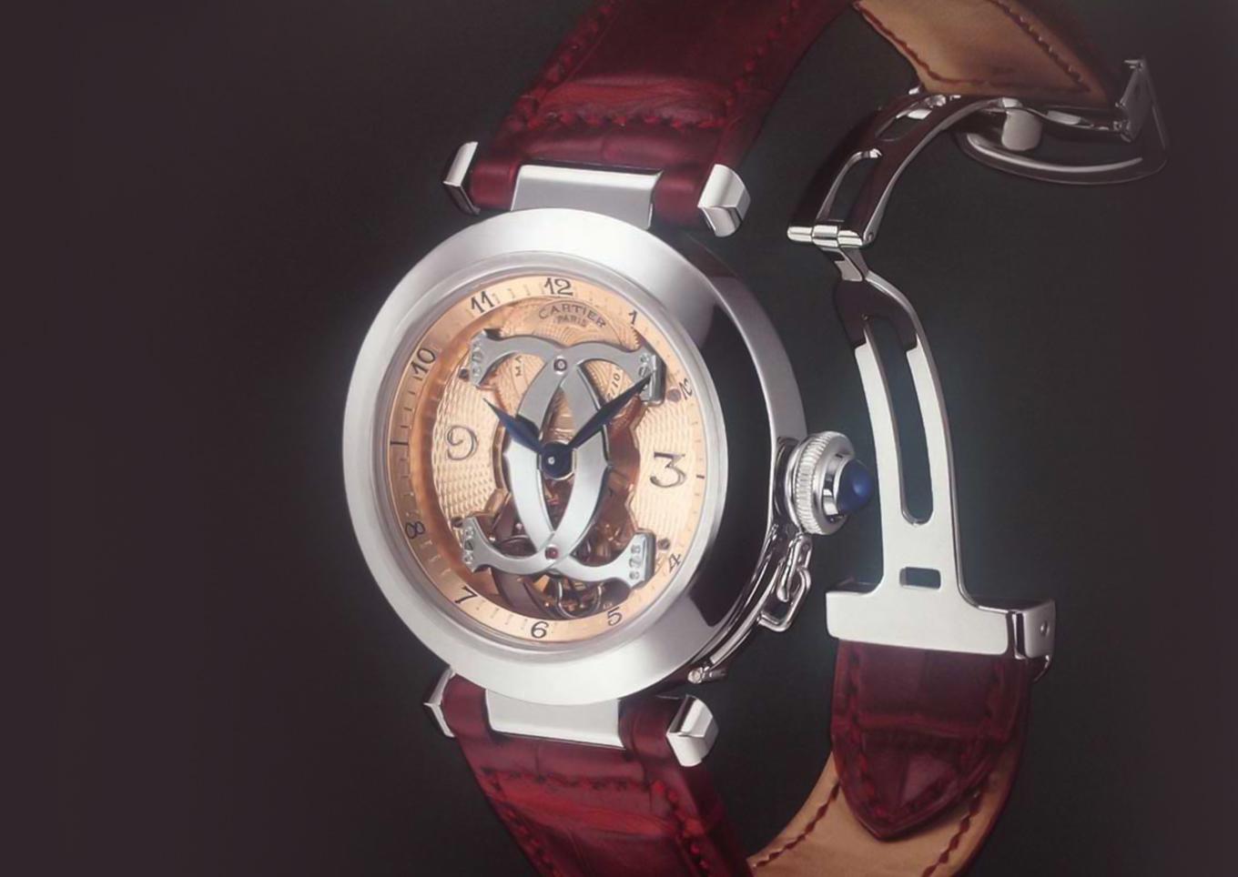 Cartier double C monogram