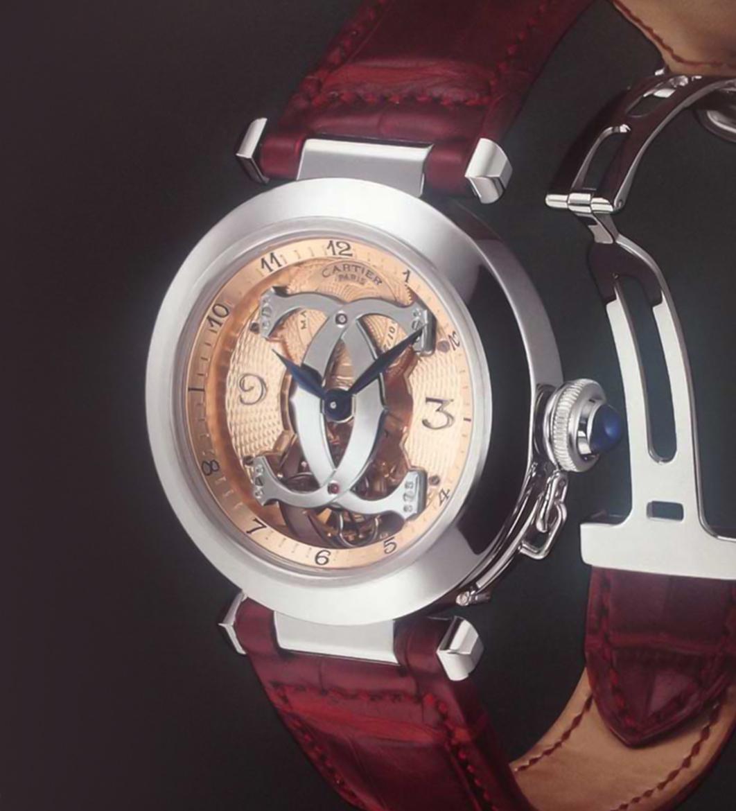 Cartier double C monogram