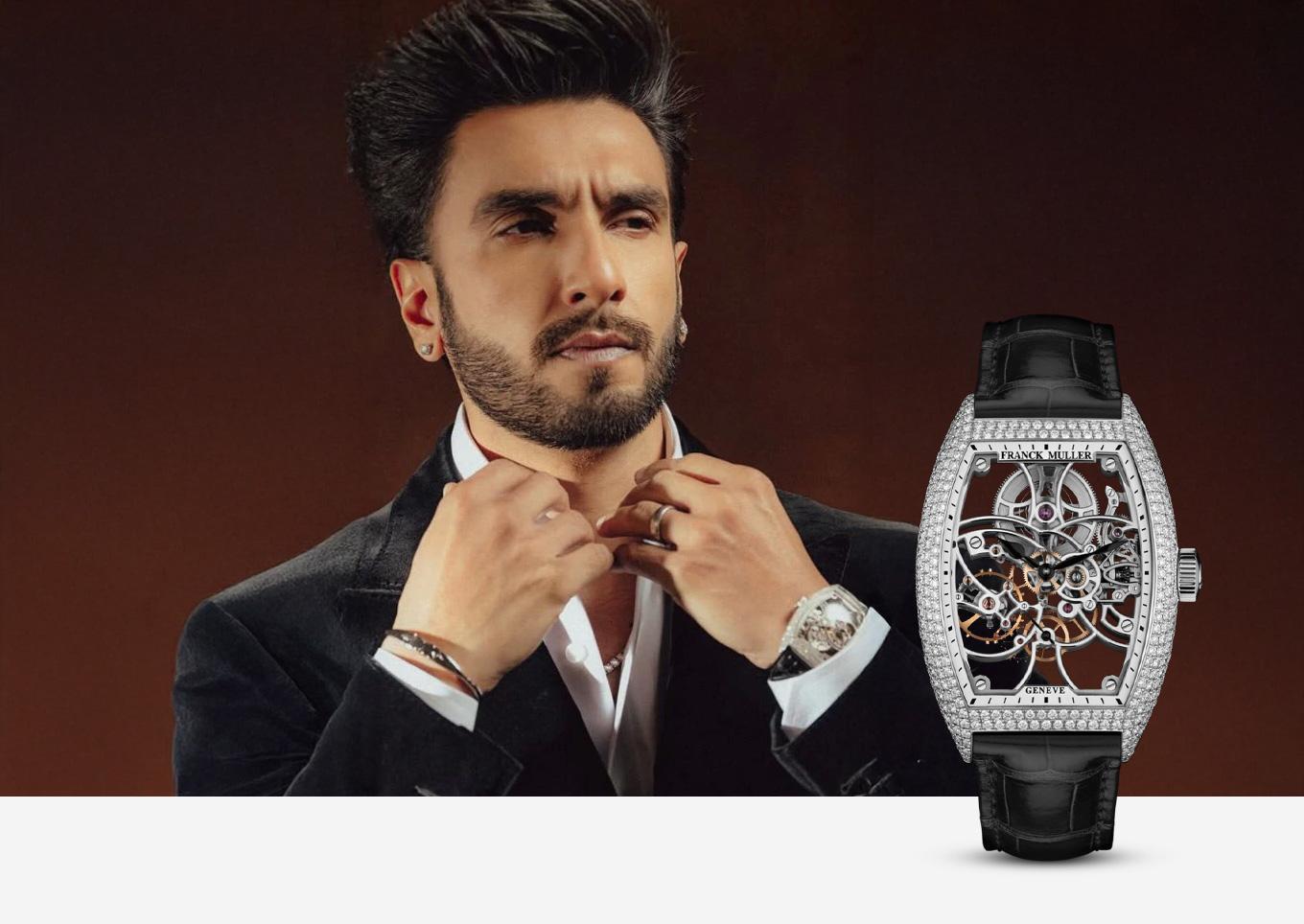 Ranveer Singh Spotted Wearing The Cintrée Curvex Tourbillon Watch